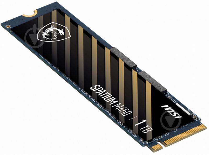 SSD-накопичувач MSI Spatium M450 1000GB M.2 PCI Express 4.0 x4 3D TLC (S78-440L690-P83) - фото 4