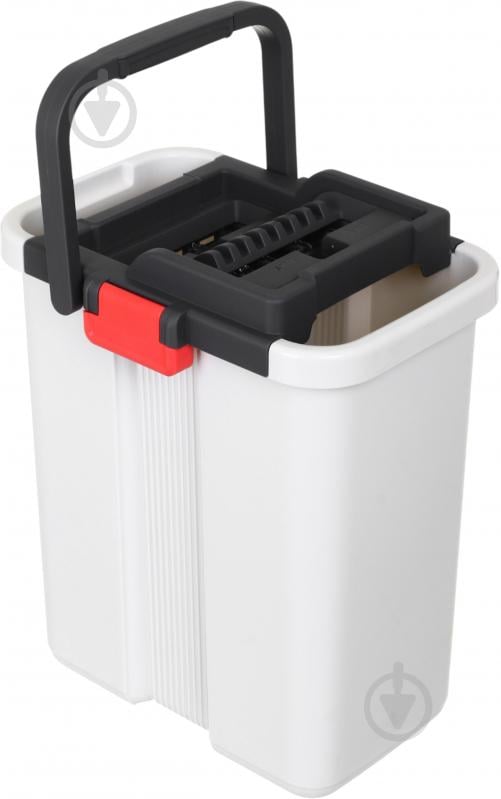 Набор для уборки для пола OBERY SuperClean 2в1 ведро 7,5 л + швабра 130 см 33 см - фото 16 Набор для уборки для пола OBERY SuperClean 2в1 ведро 7,5 л + швабра 130 см 33 см - фото 16