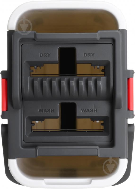 Набор для уборки для пола OBERY SuperClean 2в1 ведро 7,5 л + швабра 130 см 33 см - фото 11 Набор для уборки для пола OBERY SuperClean 2в1 ведро 7,5 л + швабра 130 см 33 см - фото 11