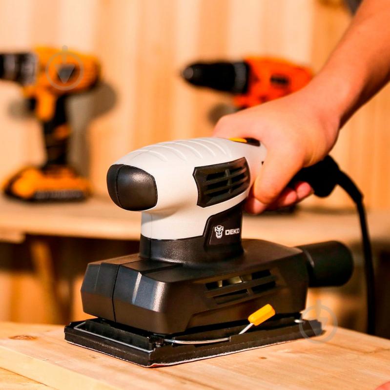 Виброшлифмашина DEKO DKFS16Q1 - фото 4 Виброшлифмашина DEKO DKFS16Q1 - фото 4