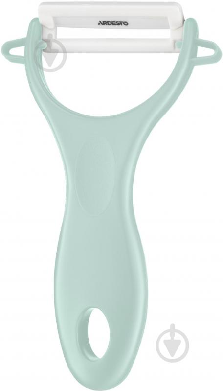Овощечистка ARDESTO Fresh 17 см светло-зеленая AR2101GE - фото 1
