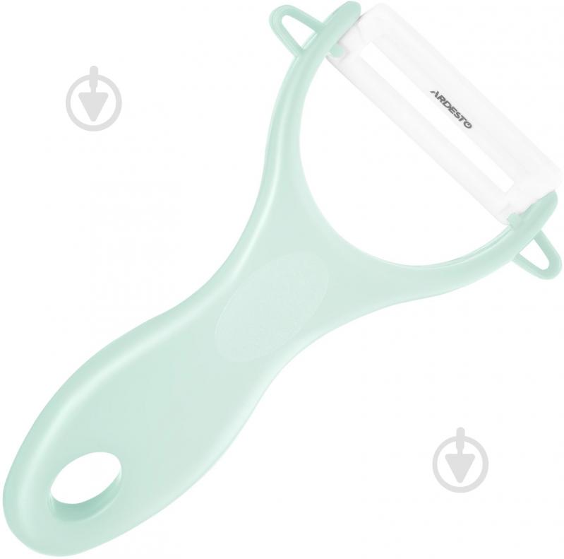 Овощечистка ARDESTO Fresh 17 см светло-зеленая AR2101GE - фото 2