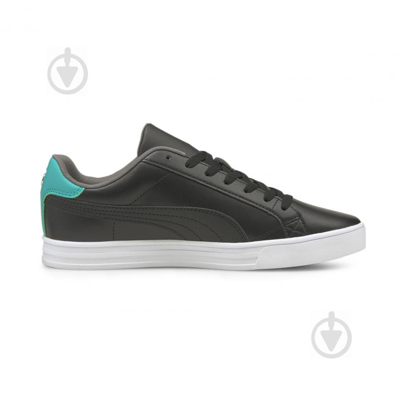 Кросівки чоловічі Puma MAPF1 Smash Vulc V3 LO 30684702 р.41 чорні - фото 5