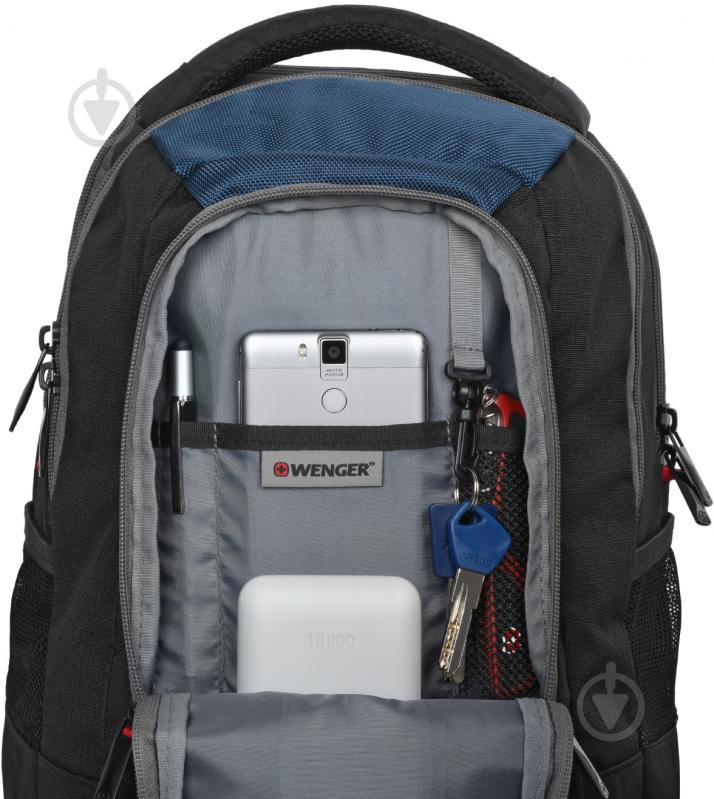 Рюкзак Wenger Air Runner Essential 16" navy blue 604432 - фото 14