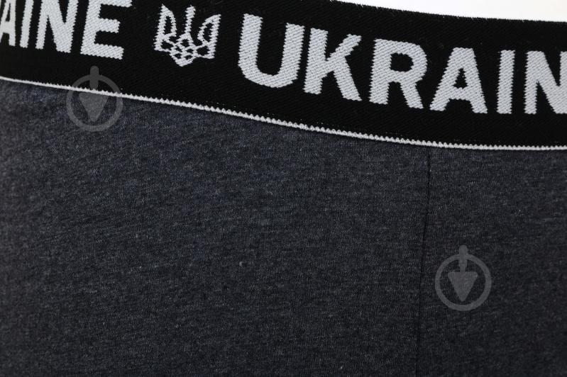 Трусы мужские мужские LOGOS-Tac Ukrainian01-02-00-0003 2XL grey - фото 3