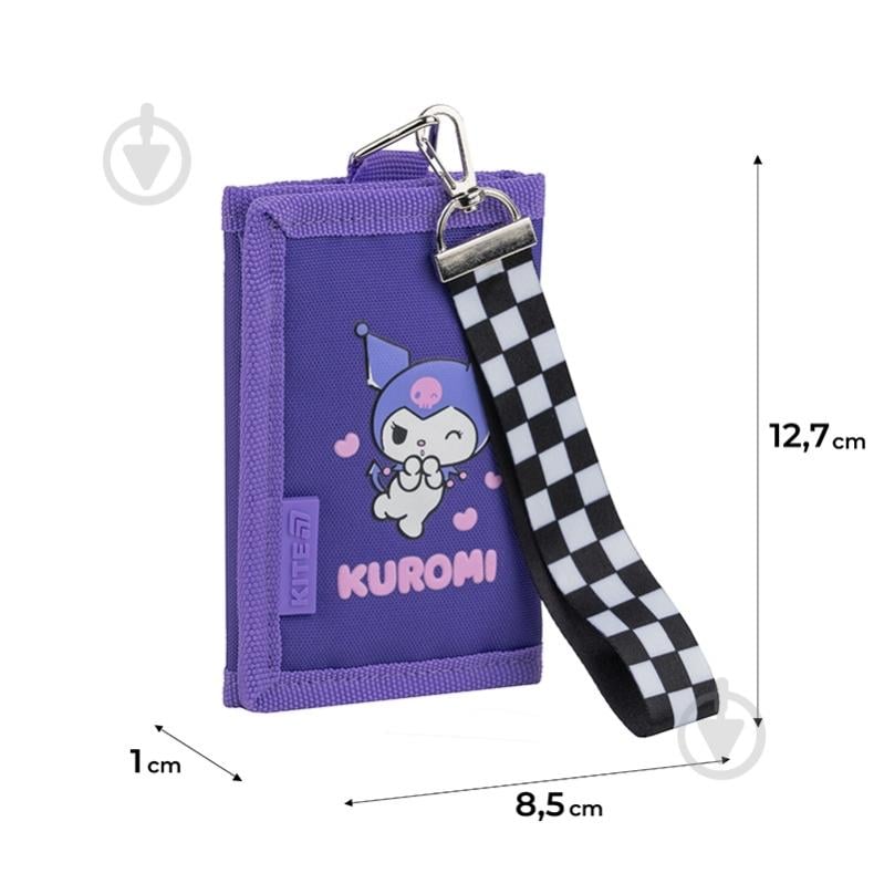 Кошелек Kuromi HK25-598-2 KITE фиолетовый - фото 2