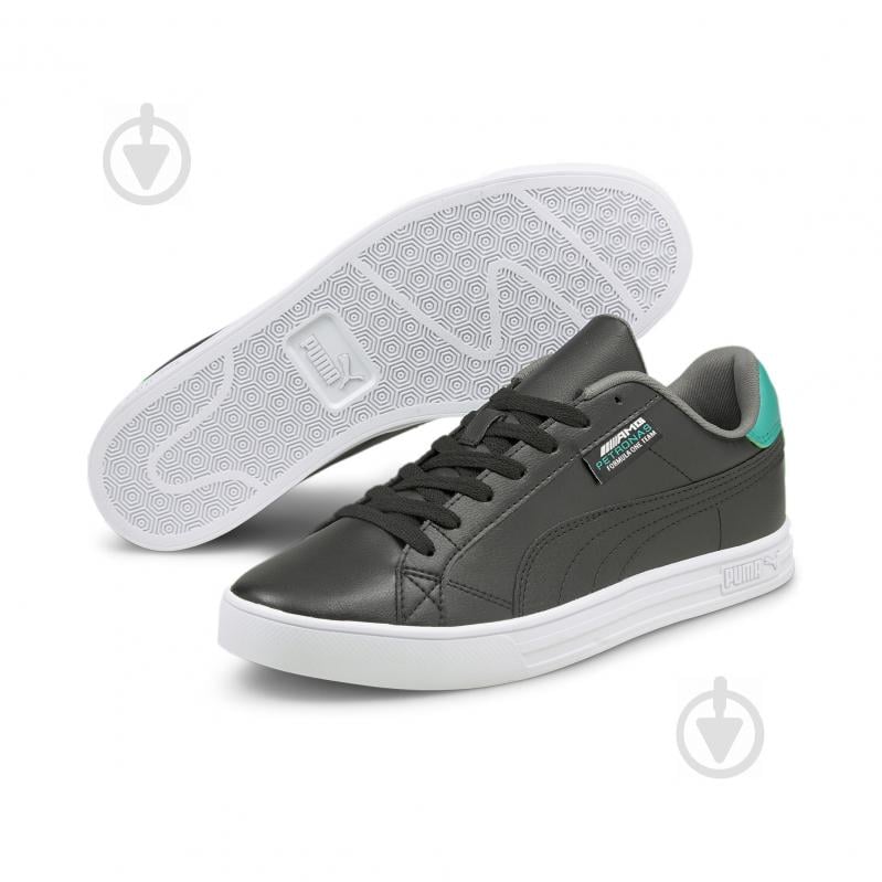 Кросівки чоловічі Puma MAPF1 Smash Vulc V3 LO 30684702 р.44 чорні - фото 2