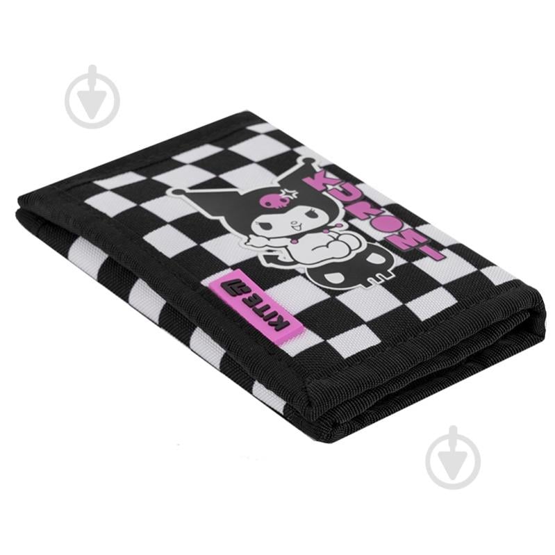 Кошелек Kuromi HK25-598-3 KITE черный с белым - фото 3 Кошелек Kuromi HK25-598-3 KITE черный с белым - фото 3