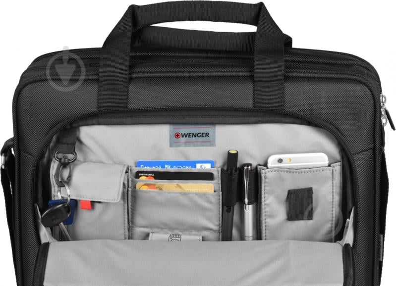 Сумка Wenger Prospectus 16" black 600649 - фото 7