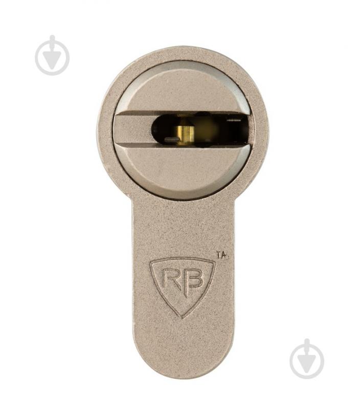 Циліндр RB-LOCKS KEYLOCX 45x60 ключ-ключ 105 мм нікель сатин - фото 5