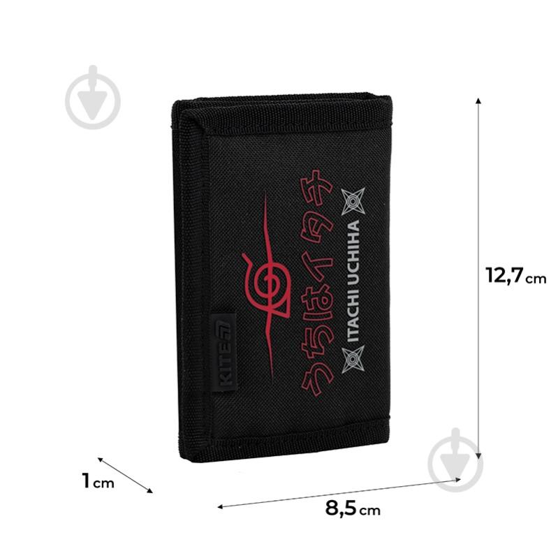 Кошелек Naruto Shippuden NR25-598 KITE черный - фото 2