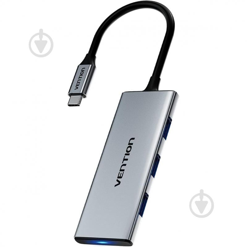 Док-станция Vention USB3.0 Type-C to HDMI silver (TOOHB) - фото 1 Док-станция Vention USB3.0 Type-C to HDMI silver (TOOHB) - фото 1