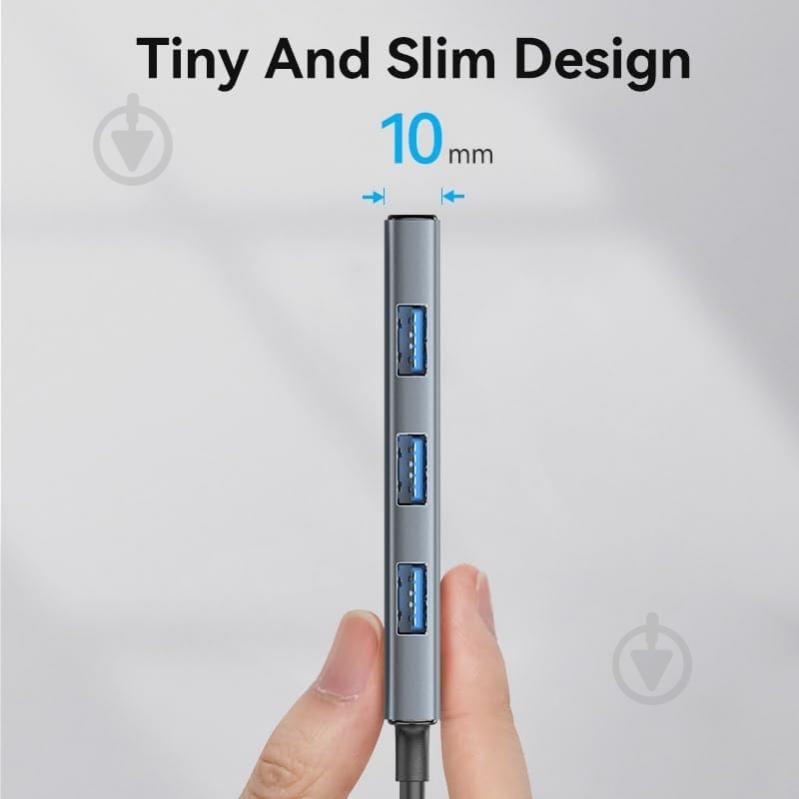 Док-станция Vention USB3.0 Type-C to HDMI silver (TOOHB) - фото 5 Док-станция Vention USB3.0 Type-C to HDMI silver (TOOHB) - фото 5