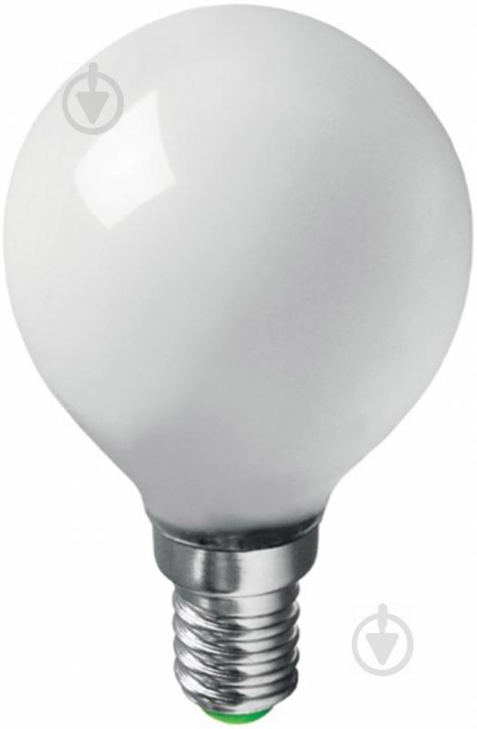 Лампа галогенная  EUROLAMP 42 Вт E14 230 В матовая SG-G45/42/E14(F) - фото 1