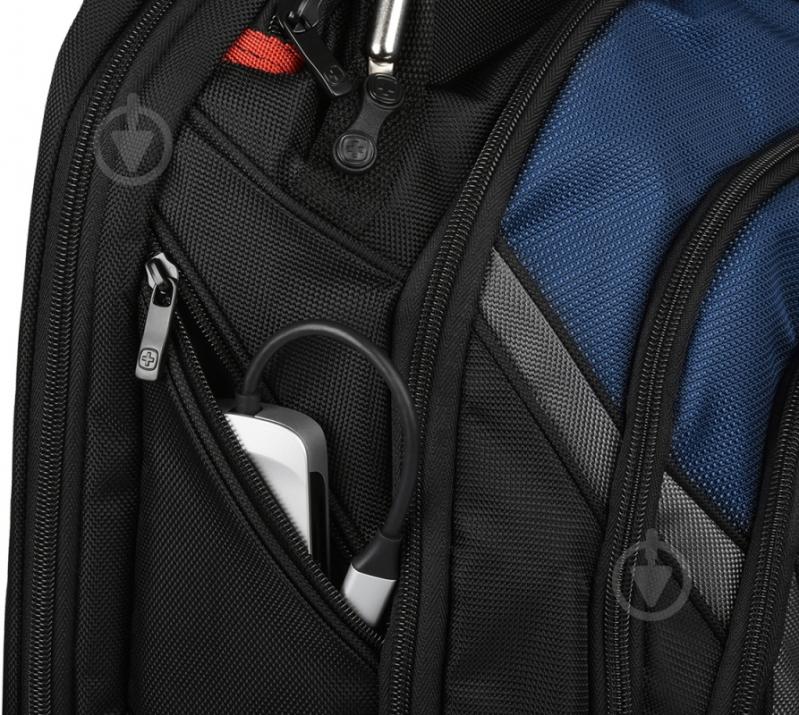 Рюкзак Wenger Ibex 17" navy blue 600638 - фото 19