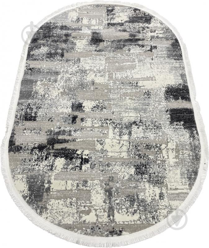 Ковер Art Carpet VENA 010 O grey 60x110 см - фото 2