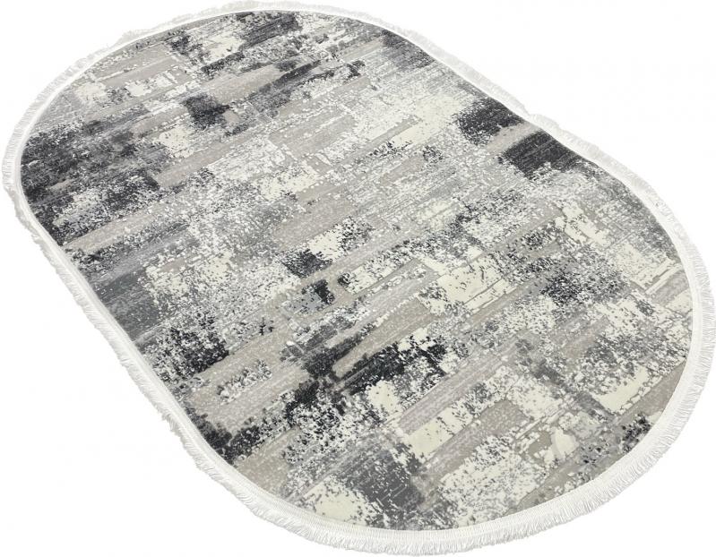 Ковер Art Carpet VENA 010 O grey 60x110 см - фото 3