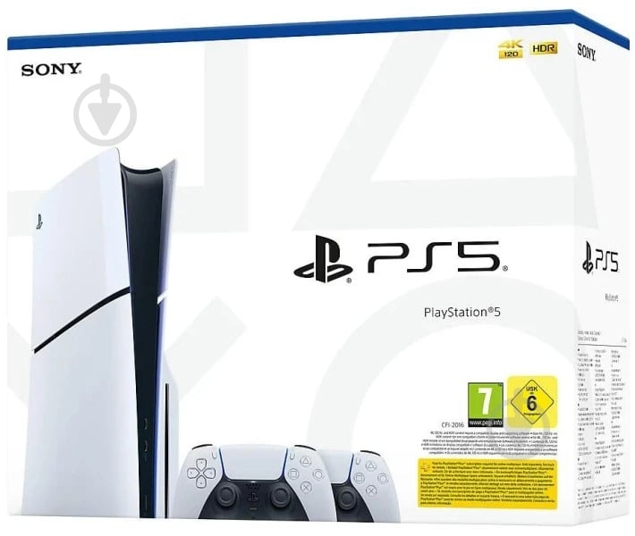 ᐉ Ігрова консоль Sony PlayStation 5 Slim (CFI-2116) (2 геймпади