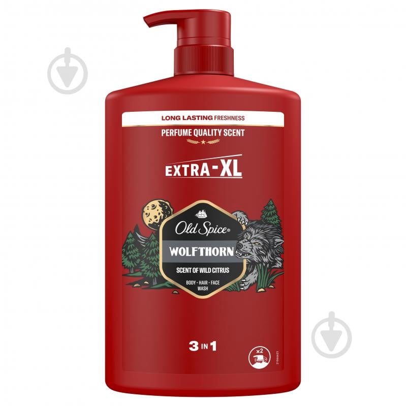 Гель для душа Old Spice 3-в-1 Wolfthorn 1000 мл - фото 1