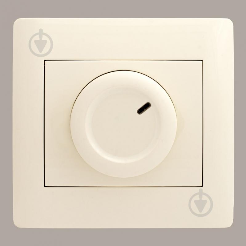 Світлорегулятор LXL Oscar 600 Вт 20 IP кремовий TL1119CA Cream - фото 1