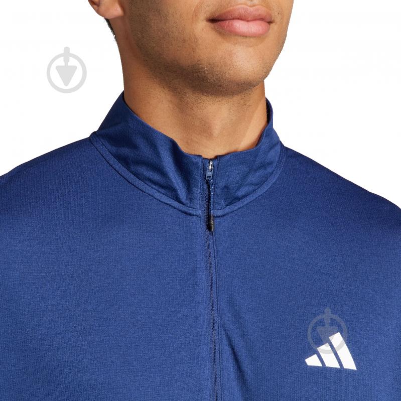Джемпер Adidas TR-ES 1I4ZIP IT5447 р.XL синий - фото 3 Джемпер Adidas TR-ES 1I4ZIP IT5447 р.XL синий - фото 3