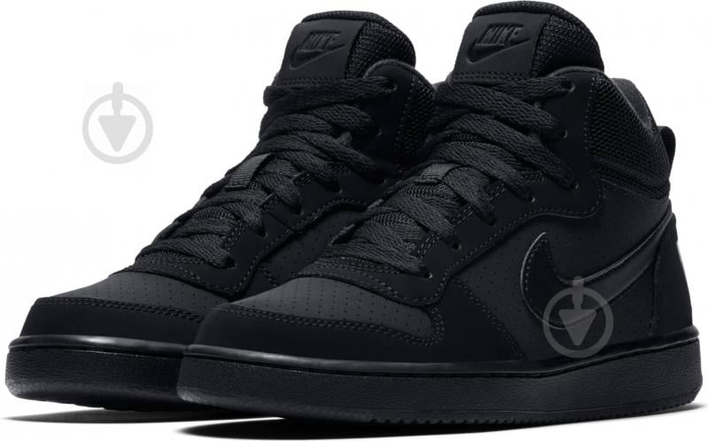 Черевики Nike COURT BOROUGH MID (GS) 839977-001 р.40 чорний - фото 1