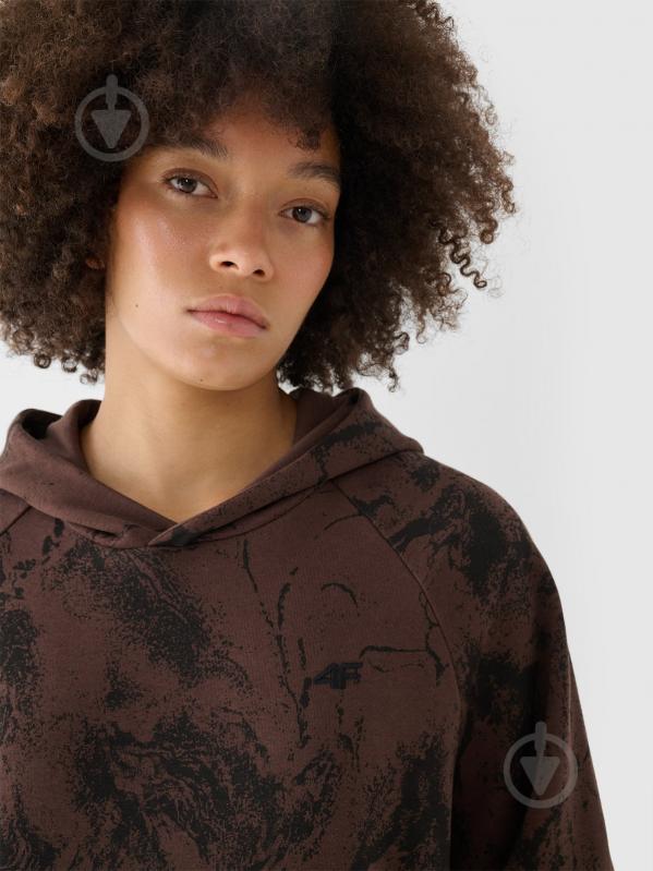 Джемпер 4F SWEATSHIRT F1308 4FWAW24TSWSF1308-90A р.L разноцветный - фото 4 Джемпер 4F SWEATSHIRT F1308 4FWAW24TSWSF1308-90A р.L разноцветный - фото 4