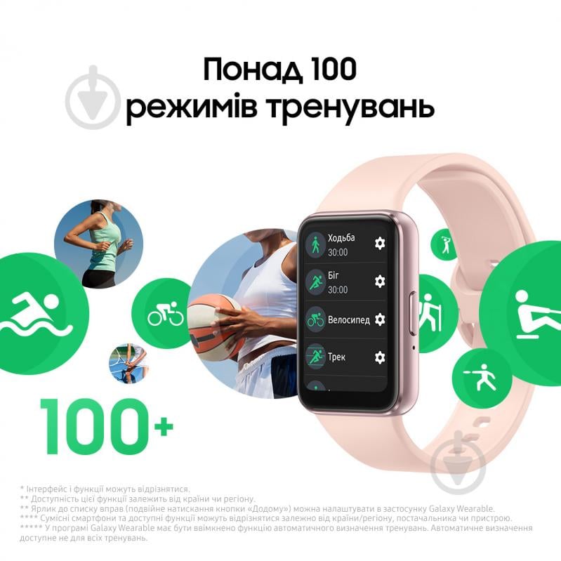 Фітнес-браслет Samsung Galaxy Fit3 grey (SM-R390NZAASEK) - фото 11