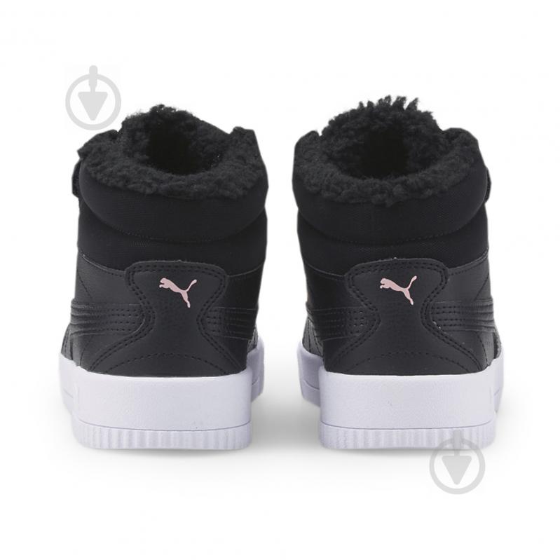 Черевики Puma Carina Mid FUR PS 30968401 р.31,5 чорний - фото 3