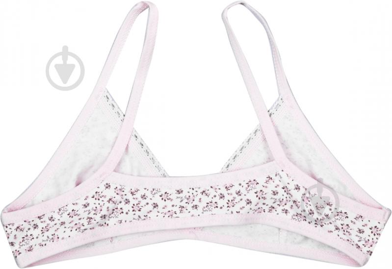 Лиф Bibo для девочки р.140 белый с принтом 92002 - фото 2