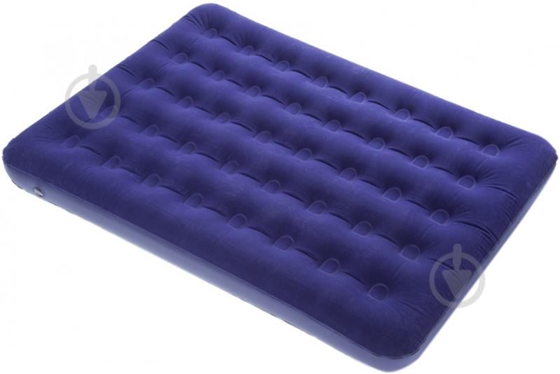 Матрас Кемпинг Double 185х138 см синий - фото 1