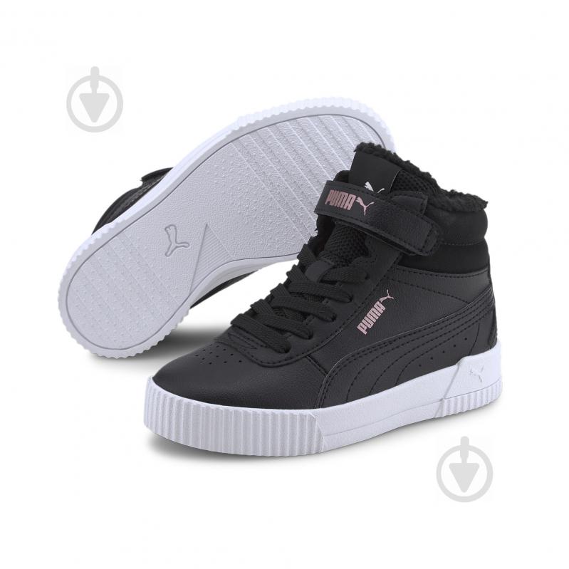 Черевики Puma Carina Mid FUR PS 30968401 р.33 чорний - фото 2