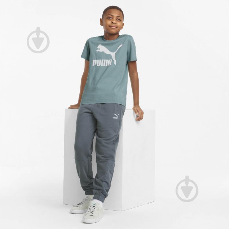 Футболка Puma Classics Tee 53011550 голубой - фото 3