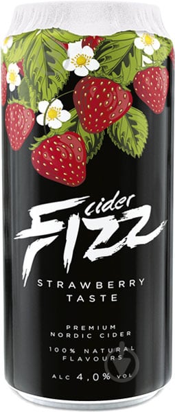 Сидр Fizz Strawberry 0,5 л - фото 1