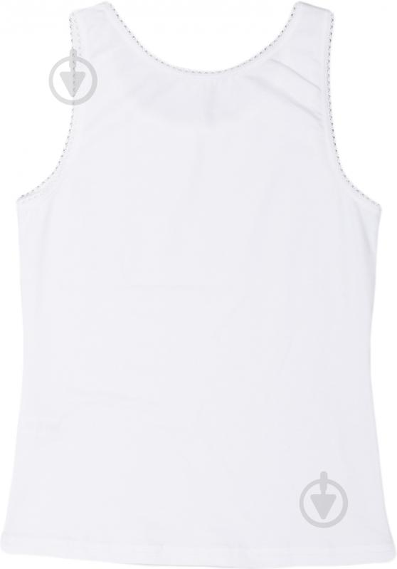 Майка дитяча для дівчатокдитячі р.140 білий 340004 - фото 2