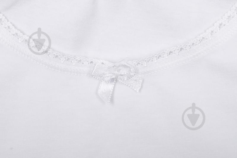 Майка дитяча для дівчатокдитячі р.140 білий 340004 - фото 3