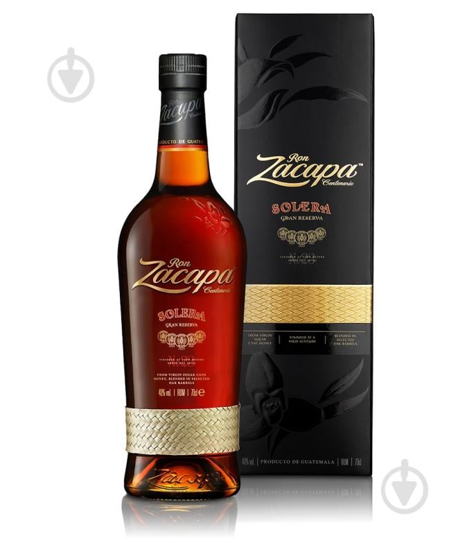 Ром Zacapa Centario Solera Gran Reserva 23 года выдержки 0,7 л - фото 1