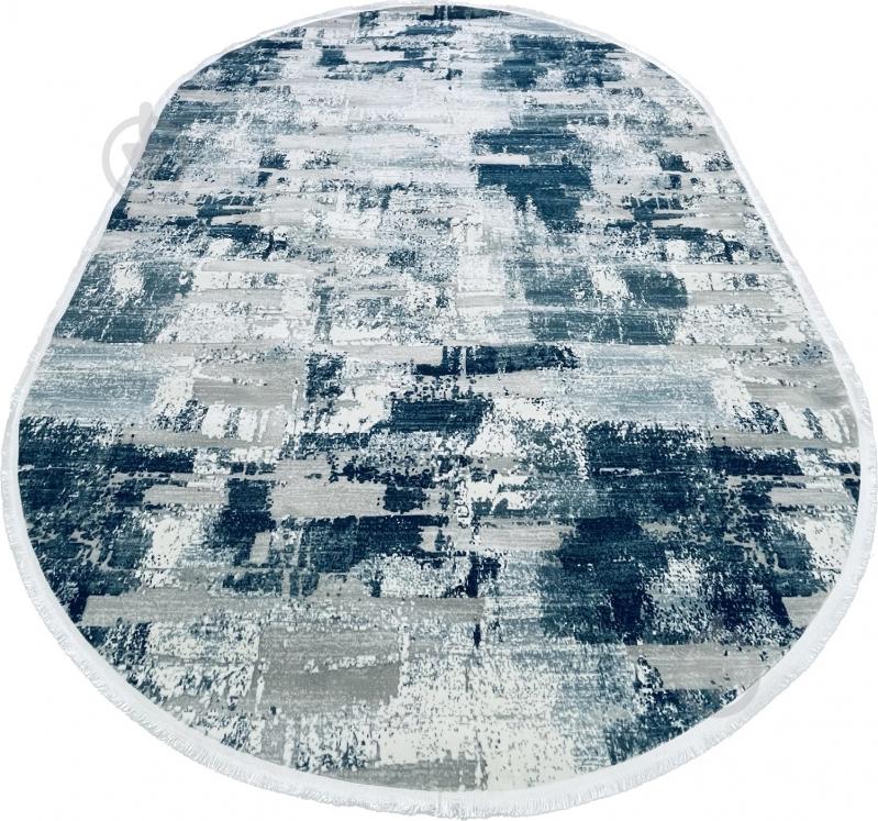 Ковер Art Carpet VENA 010 O blu 60x110 см - фото 2 Ковер Art Carpet VENA 010 O blu 60x110 см - фото 2