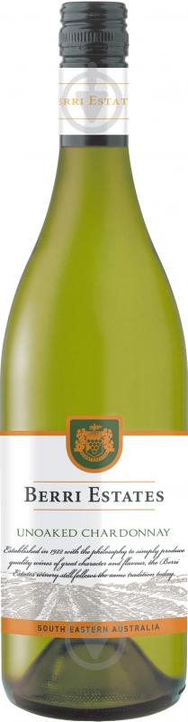 Вино Berri Estates Chardonnay белое сухое 0,75 л - фото 1