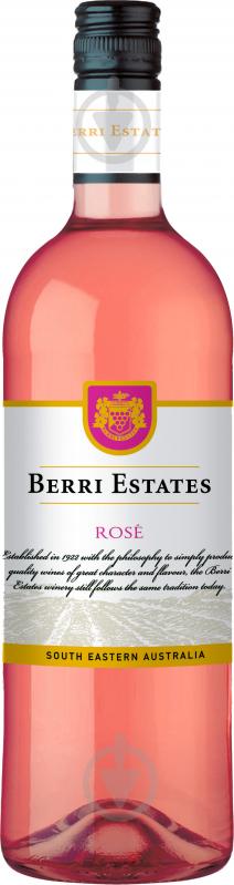 Вино Berri Estates Rose рожеве напівсухе 0,75 л - фото 1