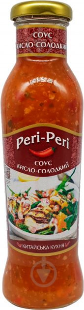 Соус TM Peri Peri Кисло-солодкий 320 г (4820172250425) - фото 1