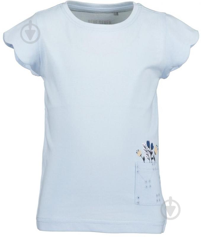Футболка для девочек Blue Seven р.98 голубой 702354 * 98 - фото 1 Футболка для девочек Blue Seven р.98 голубой 702354 * 98 - фото 1
