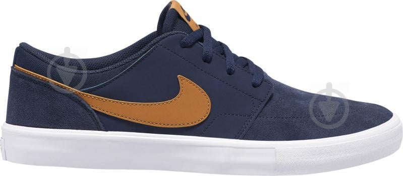 Кроссовки мужские зимние Nike SB PORTMORE II SOLAR 880266-402 р.46 синие - фото 1