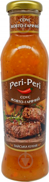 Соус TM Peri Peri Жовто-гарячий 310 г (4820172250517) - фото 1