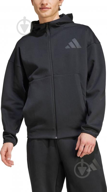 Джемпер Adidas M Z.N.E. FZ JE7538 р.XL черный - фото 5