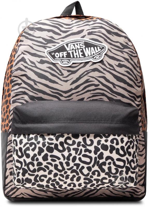 Рюкзак Vans REALM BACKPACK ANIMAL BLOCK VN0A3UI6Z081 22 л різнокольоровий - фото 1