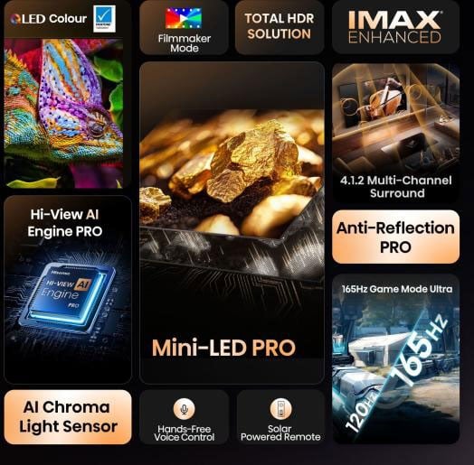 Телевізор Hisense 55U8Q 55” - фото 4