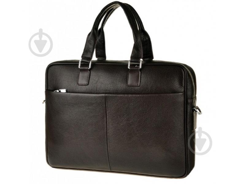 Сумка мужская для документов Tiding Bag M2164C коричневый - фото 2 Сумка мужская для документов Tiding Bag M2164C коричневый - фото 2