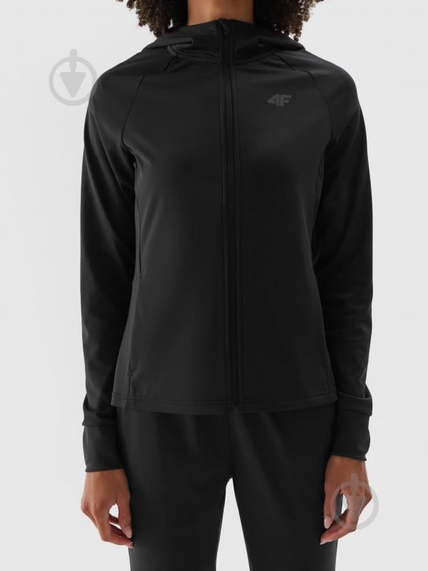 Джемпер 4F SWEATSHIRT FNK F406 4FWAW24TFSWF406-20S р.L черный - фото 5