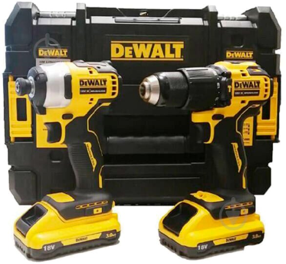 Набор аккумуляторного инструмента DeWalt DCK2062L2T - фото 1